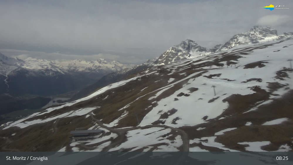 Engadin St. Moritz - Ausblick Richtung Suvretta