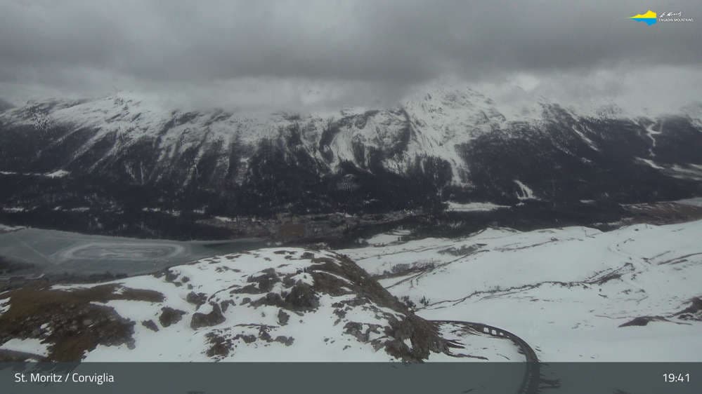 Engadin St. Moritz - Ausblick Richtung St. Moritzersee