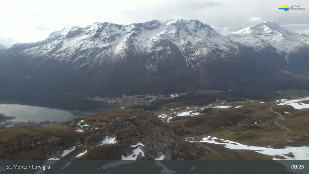 Engadin St. Moritz - Ausblick Richtung St. Moritzersee