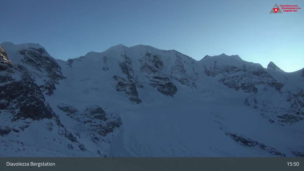 Engadin St. Moritz - Ausblick Piz Palü