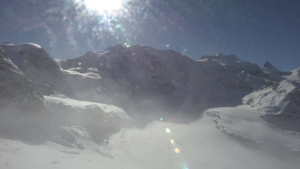 Engadin St. Moritz - Ausblick Piz Palü