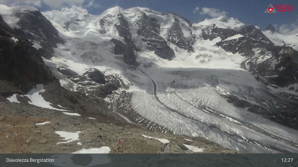 Engadin St. Moritz - Ausblick Piz Palü