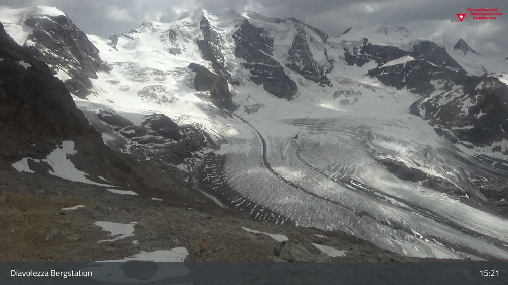 Engadin St. Moritz - Ausblick Piz Palü