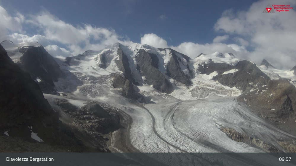 Engadin St. Moritz - Ausblick Piz Palü