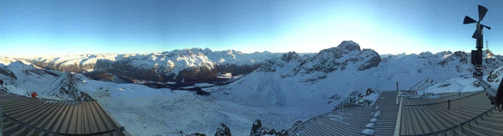 Engadin St. Moritz - Corviglia Piz Nair mountain station