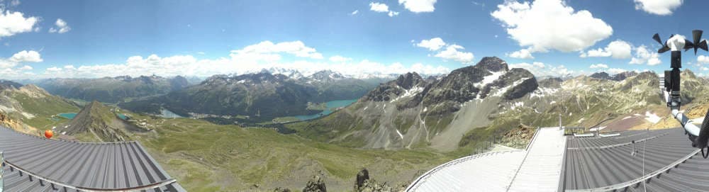 Engadin St. Moritz - Corviglia Piz Nair mountain station