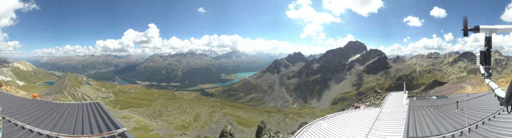 Engadin St. Moritz - Corviglia Piz Nair mountain station