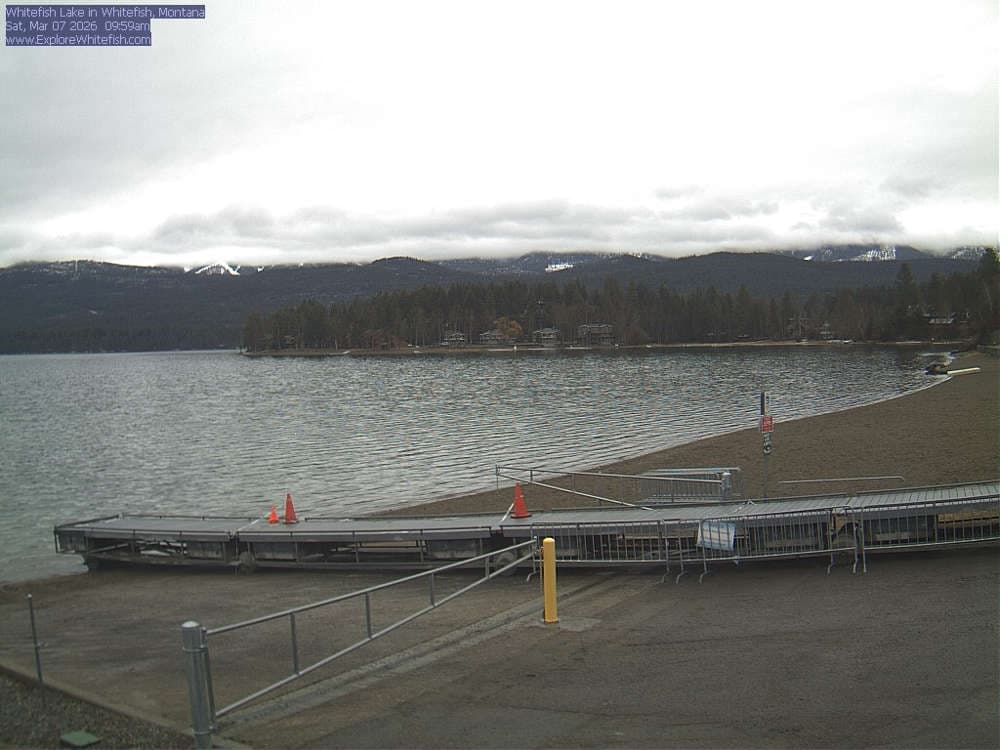 Whitefish - Whitefish Lake webcam