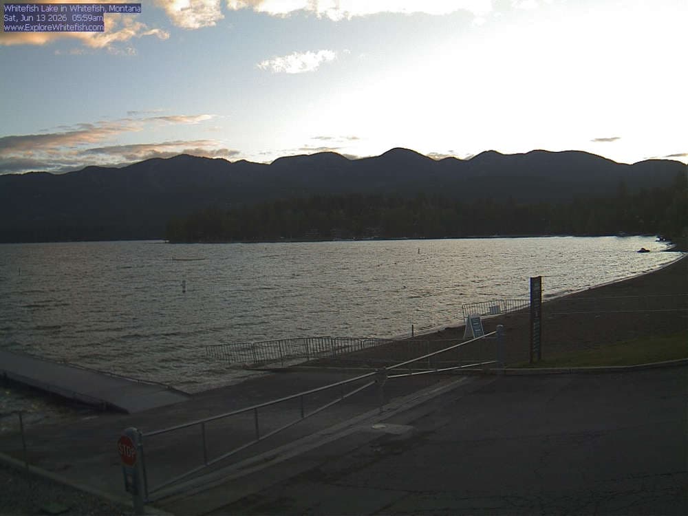 Whitefish - Whitefish Lake webcam