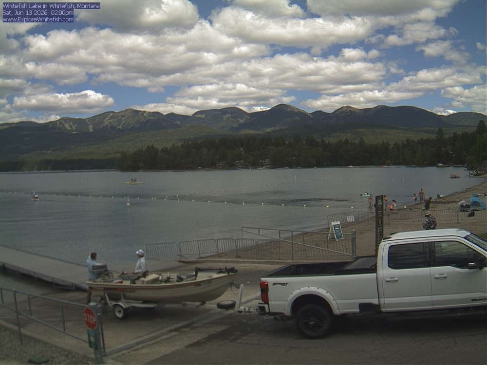 Whitefish - Whitefish Lake webcam
