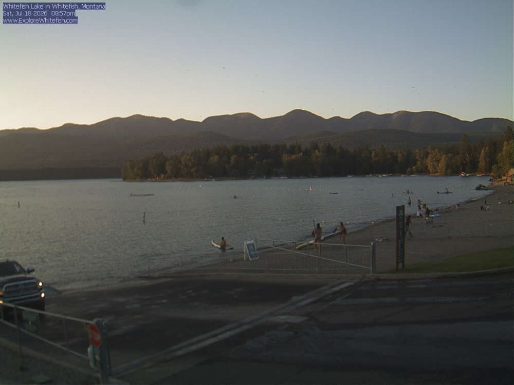 Whitefish - Whitefish Lake webcam