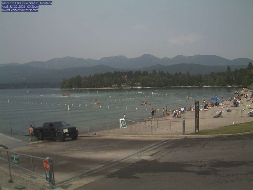 Whitefish - Whitefish Lake webcam