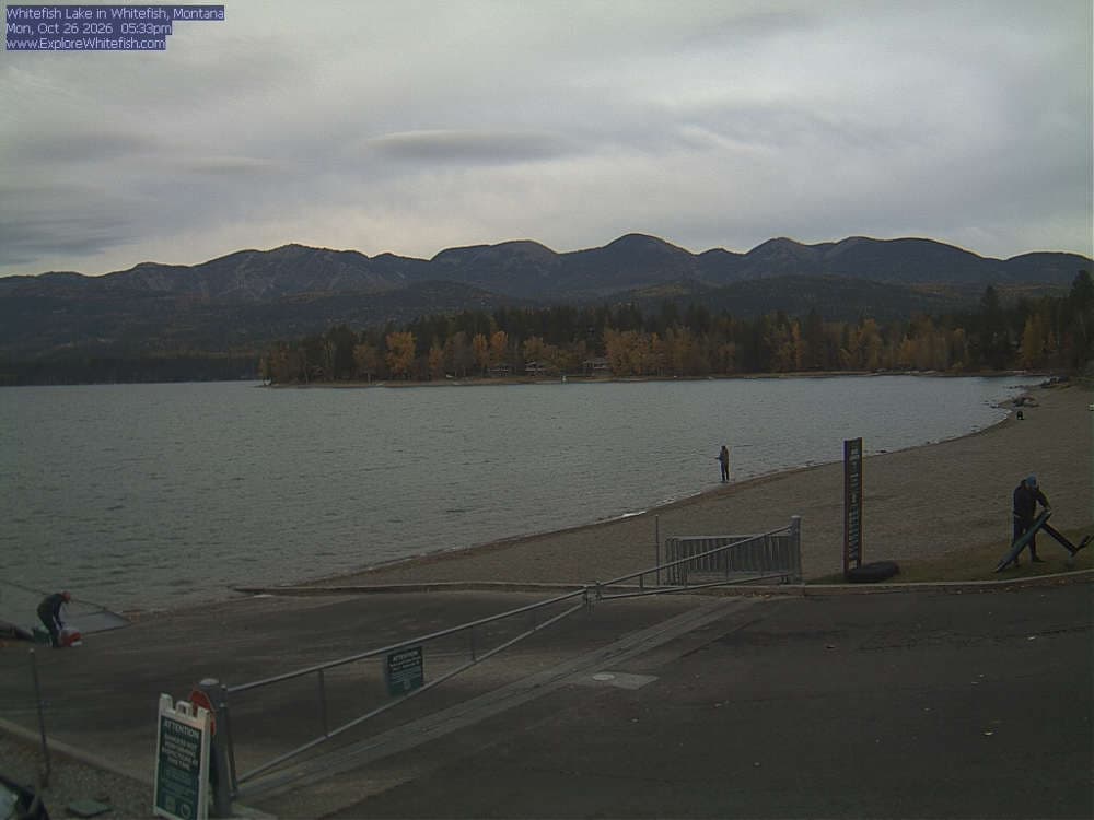 Whitefish - Whitefish Lake webcam