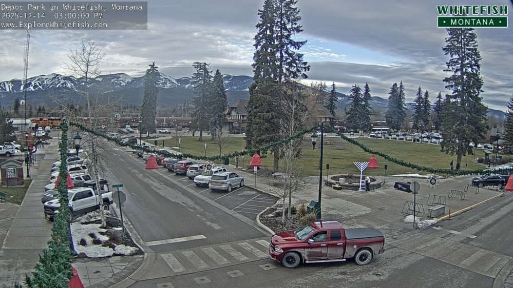 Whitefish - Whitefish Depot Park Webcam