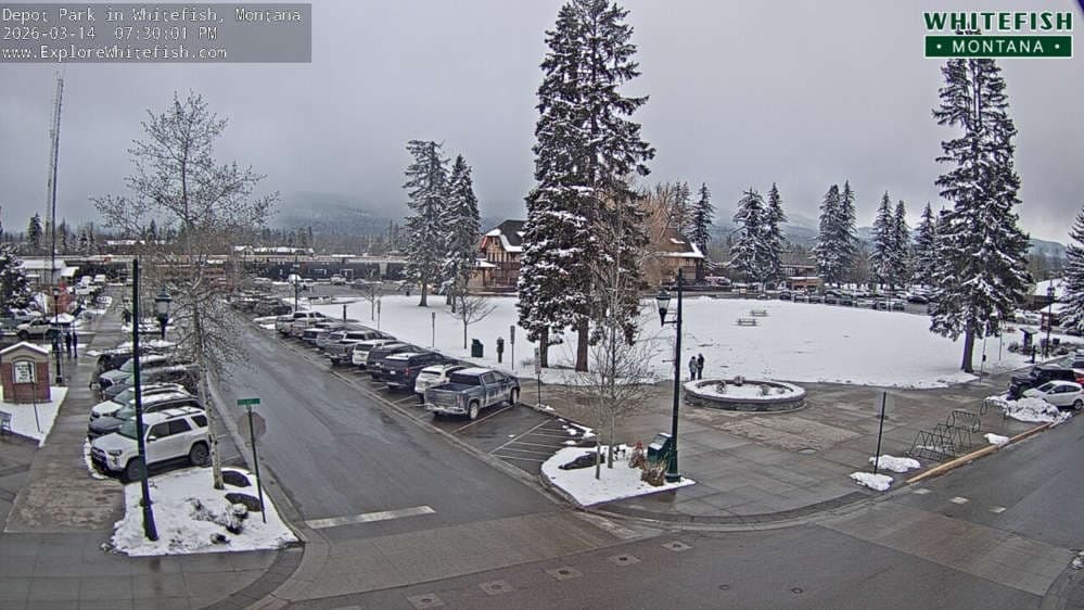 Whitefish - Whitefish Depot Park Webcam