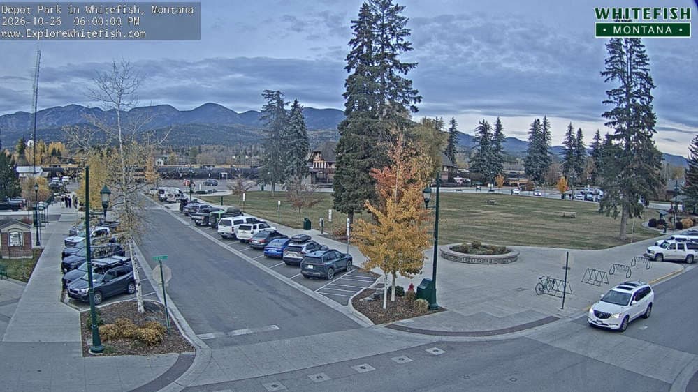 Whitefish - Whitefish Depot Park Webcam