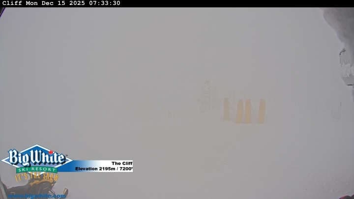 Big White Ski Resort cliff webcam