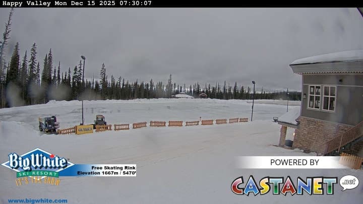 Big White Ski Resort Happy Valley Cam