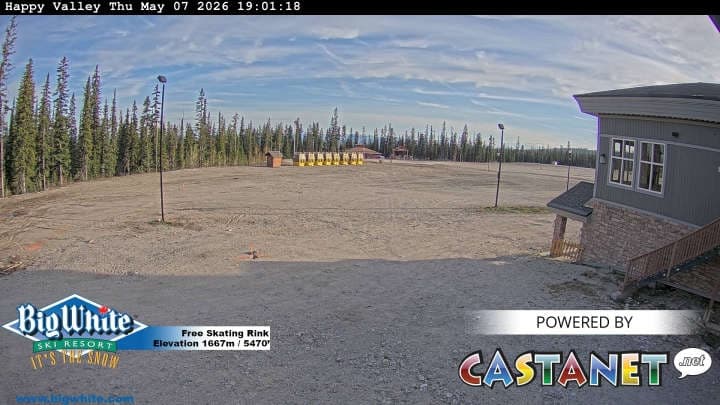 Big White Ski Resort Happy Valley Cam