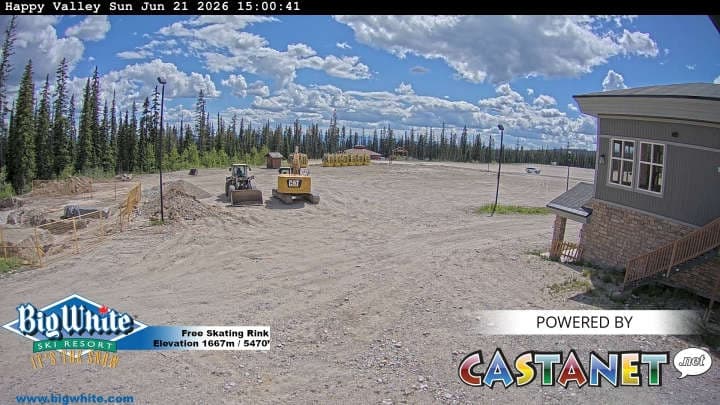 Big White Ski Resort Happy Valley Cam