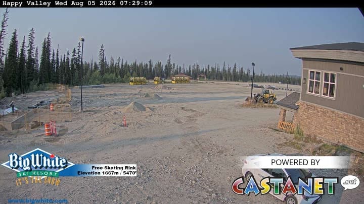 Big White Ski Resort Happy Valley Cam