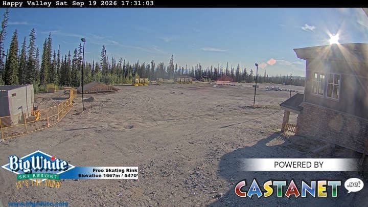 Big White Ski Resort Happy Valley Cam