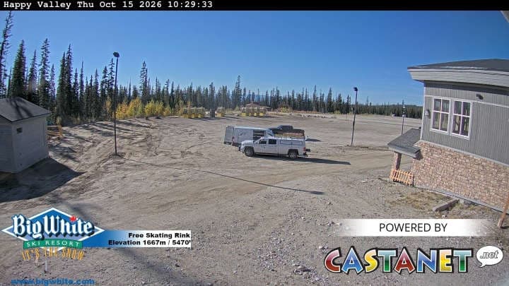 Big White Ski Resort Happy Valley Cam