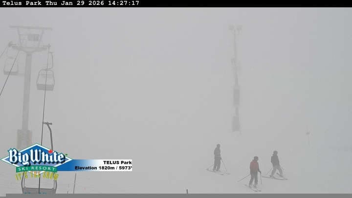 Big White Ski Resort TELUS Park Cam