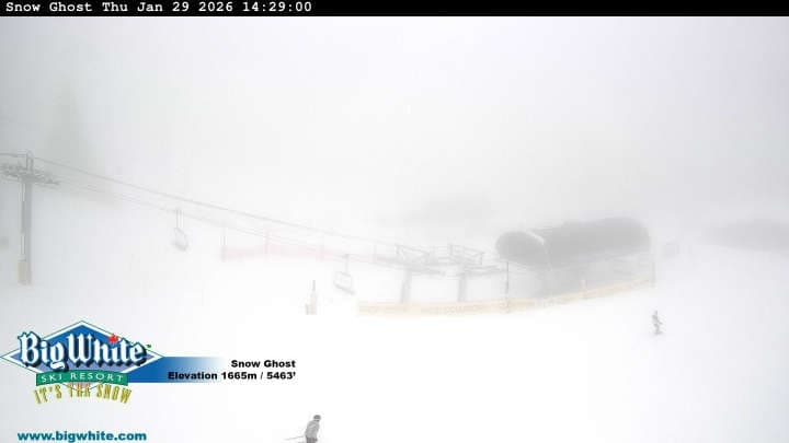 Big White Ski Resort Snow Ghost Cam
