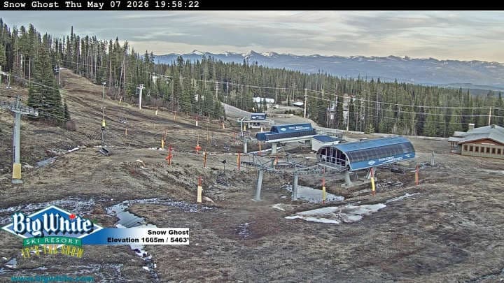 Big White Ski Resort Snow Ghost Cam