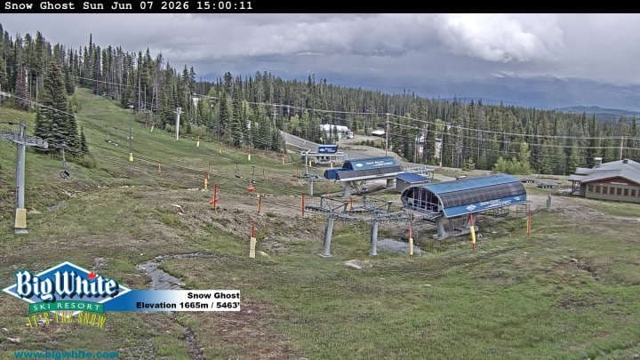 Big White Ski Resort Snow Ghost Cam