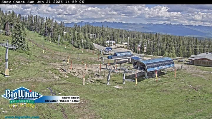 Big White Ski Resort Snow Ghost Cam