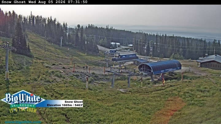 Big White Ski Resort Snow Ghost Cam