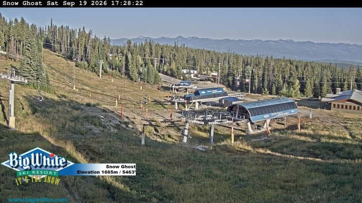 Big White Ski Resort Snow Ghost Cam