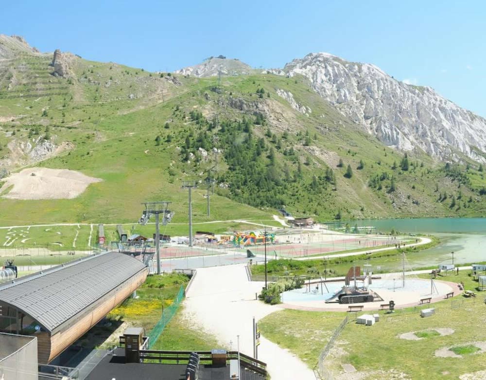 Tignes - Départ télécabine de Tovière
