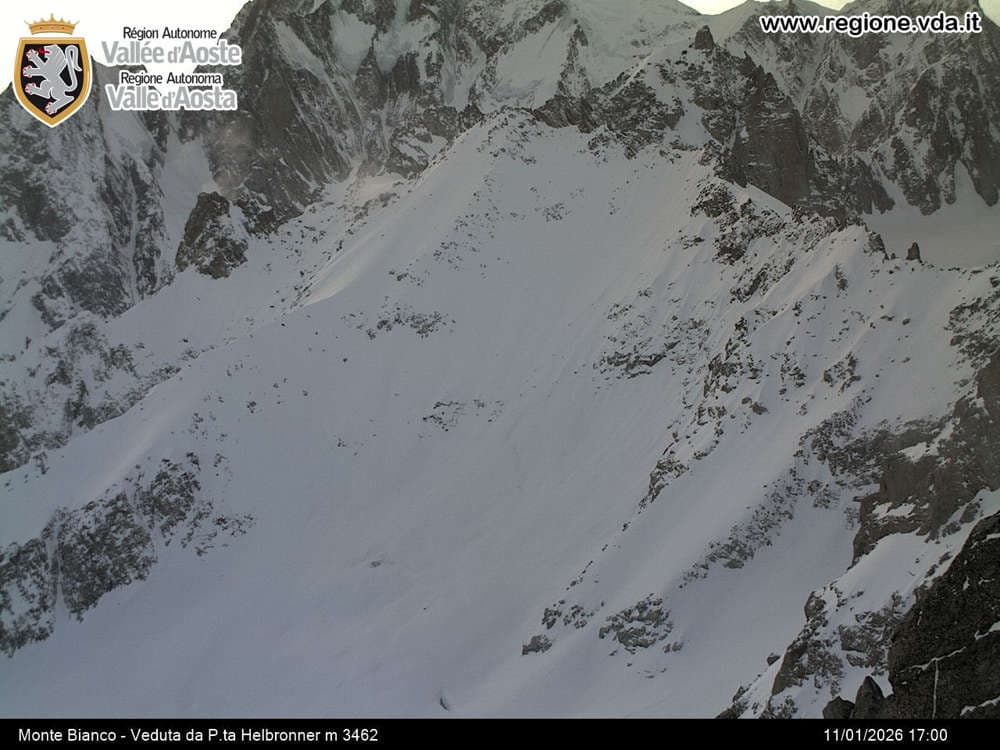 Courmayeur - Monte Bianco - Veduta da Punta Helbronner