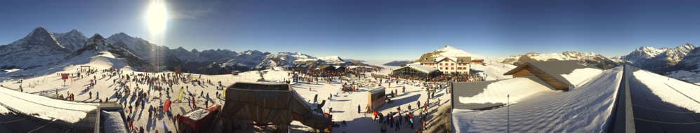 Grindelwald Wengen - Männlichen Bergstation Wengen 