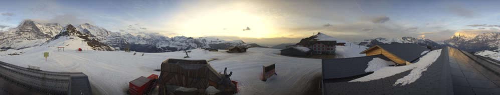 Grindelwald Wengen - Männlichen Bergstation Wengen 