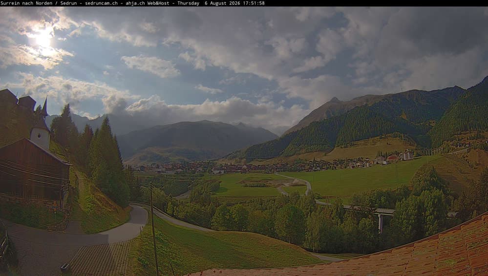 Sedrun - Blick Richtung Sedrun