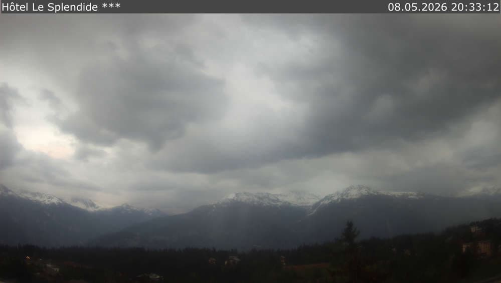 Blick vom Hotel Splendine