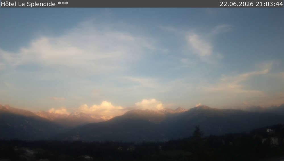 Blick vom Hotel Splendine