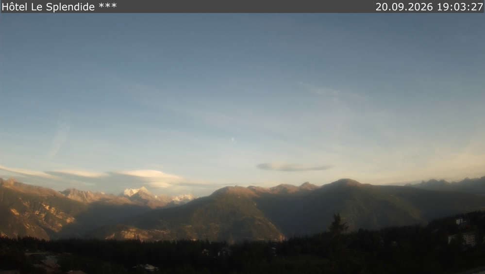 Blick vom Hotel Splendine