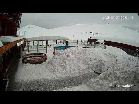 Valle Nevado - Vista Piscina