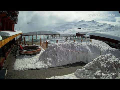 Valle Nevado - Vista Piscina