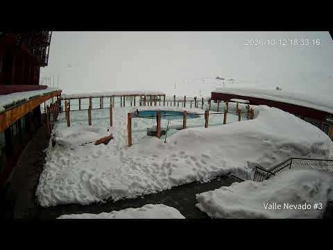Valle Nevado - Vista Piscina