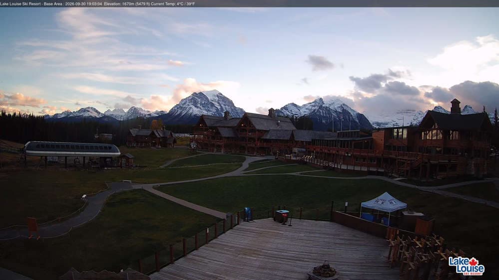 Lake Louise Mountain Kokanee Cabin Cam